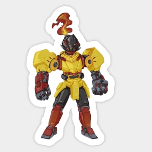 Mecha armour Sticker